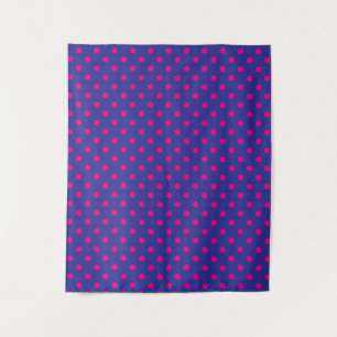 Polka-Punktmuster Wandteppich
