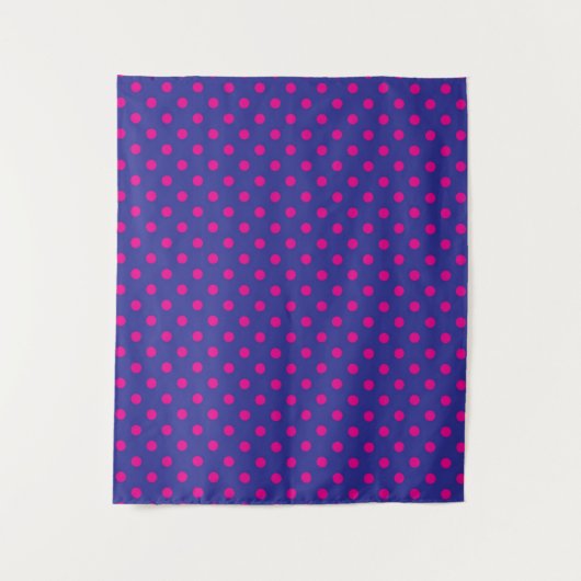 Polka-Punktmuster Wandteppich (Vorderseite)