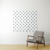 Polka-Punktmuster Wandteppich (Beispiel (Horizontal))