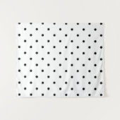 Polka-Punktmuster Wandteppich (Vorderseite (Horizontal))