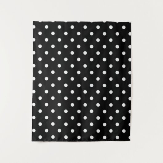 Polka-Punktmuster Wandteppich (Vorderseite)