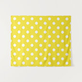 Polka-Punktmuster Wandteppich (Vorderseite (Horizontal))