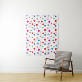 Polka-Punktmuster Wandteppich (Beispiel)
