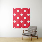 Polka-Punktmuster Wandteppich (Beispiel)