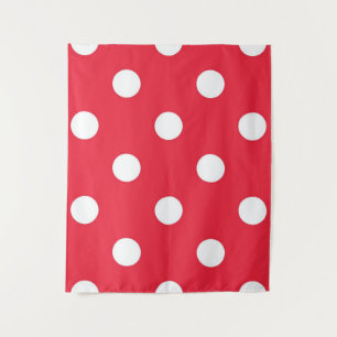 Polka-Punktmuster Wandteppich
