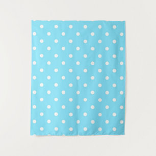 Polka-Punktmuster Wandteppich