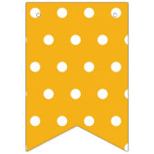 Polka-Punktmuster Wimpelkette (Zweite Fahne)