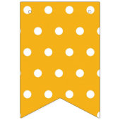 Polka-Punktmuster Wimpelkette (Erste Fahne)