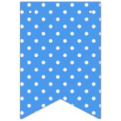 Polka-Punktmuster Wimpelkette (Zweite Fahne)