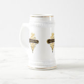 Polka Radio Anniversary Mug Bierglas (Vorderseite Links)