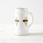 Polka Radio Anniversary Mug Bierglas (VorderseiteRechts)