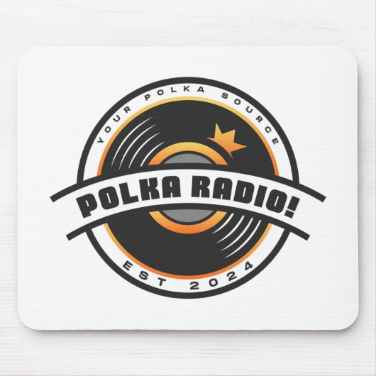 Polka Radio! Mauspad (Vorne)