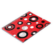 Polka Red Notizblock (Linke Seite)