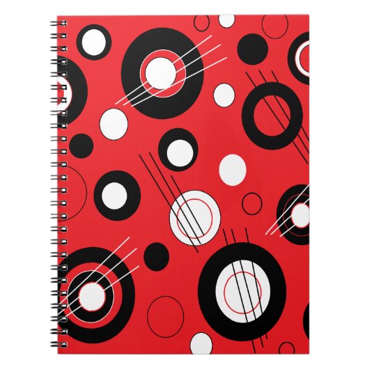Polka Red Notizblock (Vorderseite)