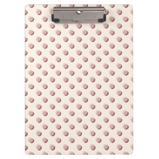 Polka Task Lila Klemmbrett (Vorderseite)
