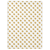 Polka Task Warm Earthy Klemmbrett (Rückseite)