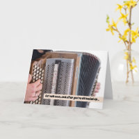 Polka Til you Puke Accordionist Accordion gut werd
