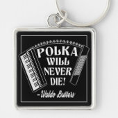 Polka wird niemals Dresdenfans Die Schlüsselanhänger (Vorne)