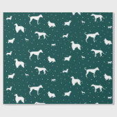 Polkadogs Green Giftwrap Geschenkpapier (Flach)