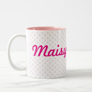 Polkapunkt girly girlie Geschenk ♥ TASSE ♥ MAI