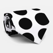 Polkapunkt - Krawatte (Gerollt)