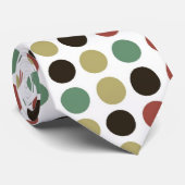 Polkapunkt-Krawatte Krawatte (Gerollt)