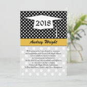 Polkapunkt, Mörser Abschluss-Mitteilung Einladung (Stehend Vorderseite)