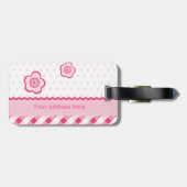 Polkarosa Gepäckanhänger (Rückseite horizontal)