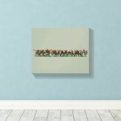 Poll Herefords Leinwanddruck (Insitu (Holzboden))