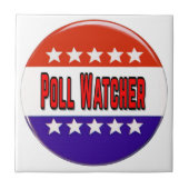 Poll Watcher Fliese (Vorderseite)