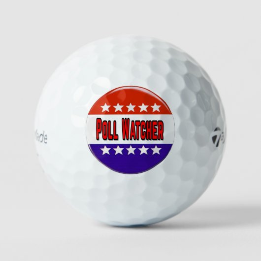 Poll Watcher Golfball (Vorderseite)