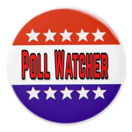 Poll Watcher Keramikknauf (Vorderseite)