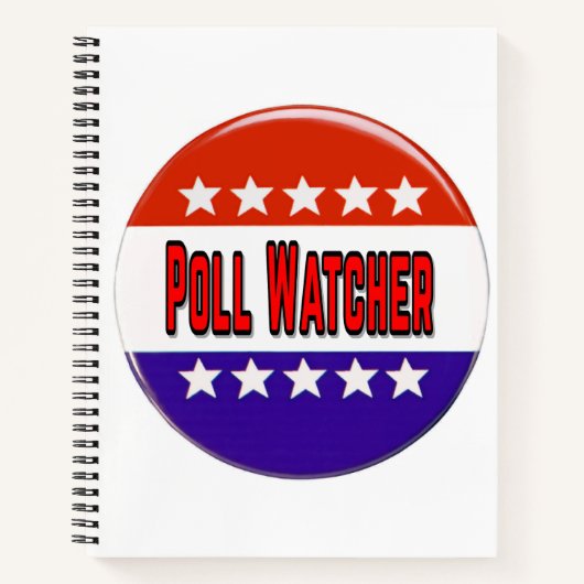 Poll Watcher Notizblock (Vorderseite)