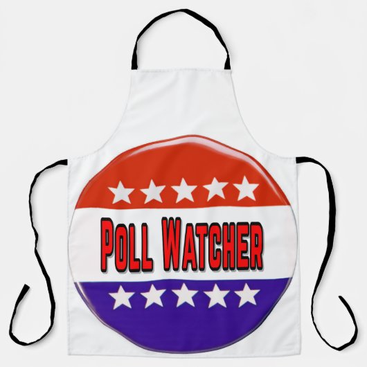 Poll Watcher Schürze (Vorderseite)