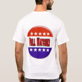 Poll Watcher T-Shirt (Rückseite)