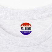 Poll Worker Etiketten (Befestigt)