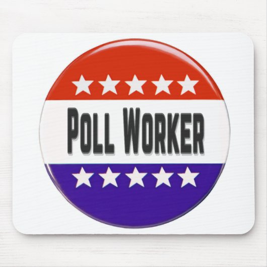 Poll Worker Mousepad (Vorne)