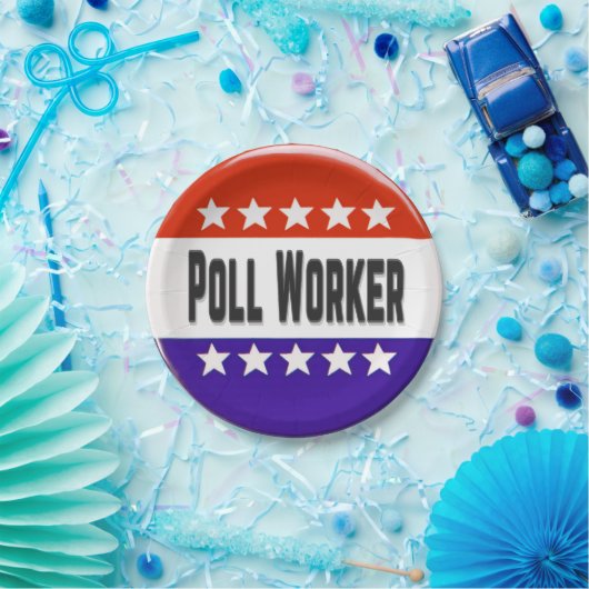 Poll Worker Pappteller (Party)