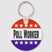Poll Worker Schlüsselanhänger (Rückseite)