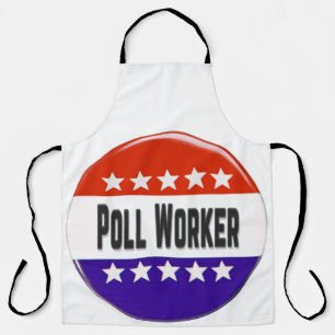 Poll Worker Schürze
