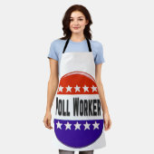 Poll Worker Schürze (Getragen)