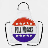 Poll Worker Schürze (Vorderseite)