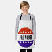 Poll Worker Schürze (Getragen)