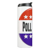 Poll Worker Thermosbecher (Nach links gedreht)