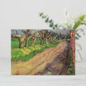 Pollard Willows von Vincent van Gogh Einladung (Stehend Vorderseite)