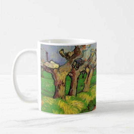 Pollard Willows von Vincent van Gogh Kaffeetasse (Links)