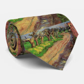Pollard Willows von Vincent van Gogh Krawatte (Gerollt)