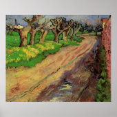 Pollard Willows von Vincent van Gogh Poster (Vorne)