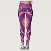 Pollen Tiling Pattern Leggings (Vorderseite)