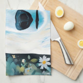 Pollenbär Geschirrtuch (Viertel Falte)